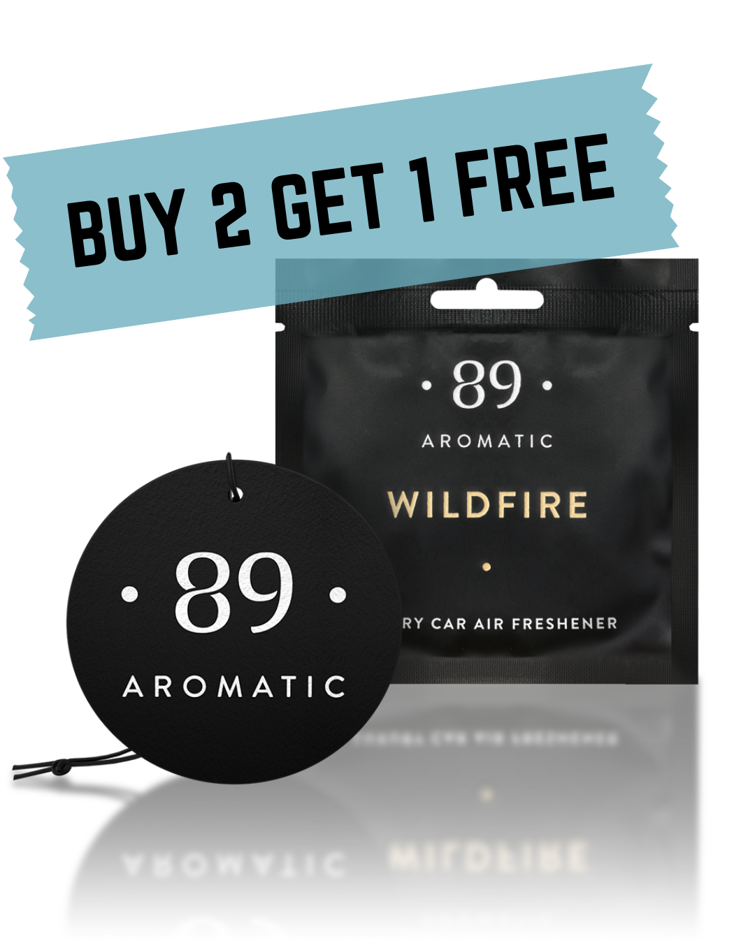 Aromatic 89 - Hängande Luftfräschare i Papper. WILDFIRE